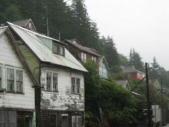 Ketchikan Houses Wallpaper Eric Erbes
