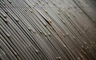Wallpaper Texture Bamboo Fence Ultra HD 4k Background