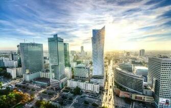 Warsaw Center License Cc0 HD City Wallpaper Landscape