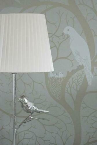 Reproduction C F Voysey Wallpaper