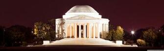 Thomas Jefferson Memorial At Night 4k HD Desktop Wallpaper For