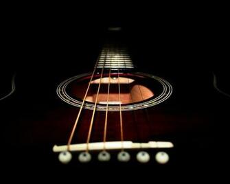 Rock And Roll Music Wallpaper Photo Guitar