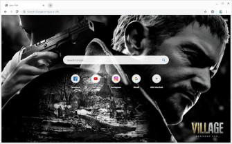Resident Evil Village Wallpaper New Tab Google Chrome