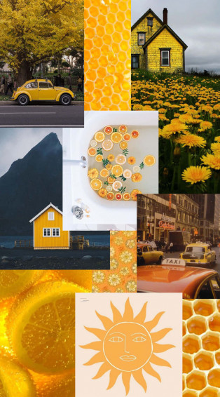 Yellow Aesthetic iPhone Wallpaper