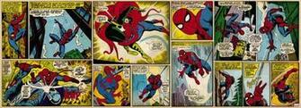 Superhero Comic Strip Wallpaper 435comic Marvel Mural