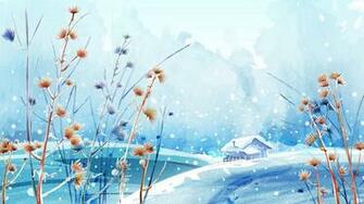 Winter Landscape Wallpaper