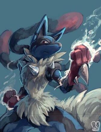 Pokemon Mega Lucario By Sa Dui
