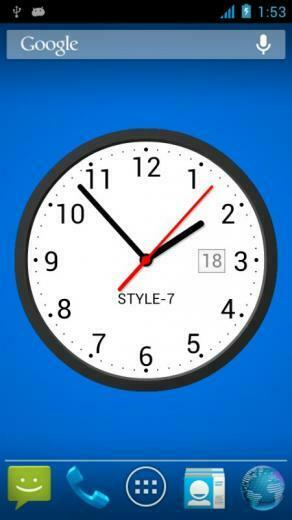 Analog Clock Live Wallpaper For Android