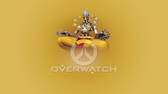 Wallpaper Overwatch Zenyatta