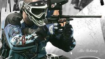 Paintball Weapon Gun Paint Extreme Strategy Action Wallpaper