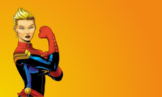 Captain Ms Marvel Wallpaper By Damswedon Fan Art Books