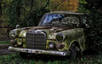 Abandoned Car Wallpaper HD Desktopinhq Net