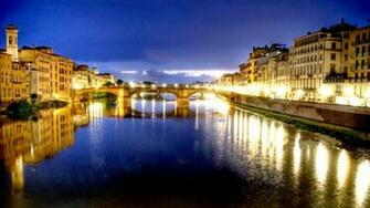 Arno In Florence Italy HD Wallpaper IwallHD
