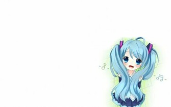 Hatsune Miku Cute Wallpaper