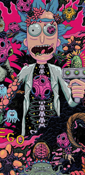 Rick And Morty Stoner Wallpaper