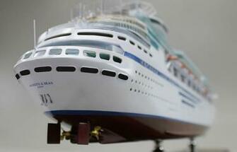 Ms Majesty Of The Seas Cruise Ship Model