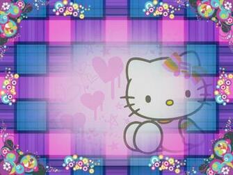 Hello Kitty Wallpaper Purple