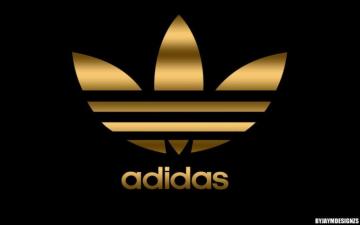 Adidas Gold Logos