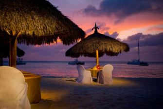 Aruba Beach At Night HD Wallpaper