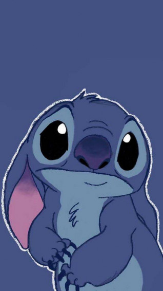 Cute Stitch iPhone Wallpaper Top