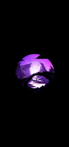 Cool Amoled Wallpaper Purple Valley