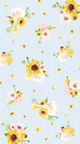 Ideas For Floral Background To Decorate Your Screen With
