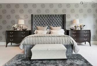 Modern Master Bedroom Wallpaper Decoration Effect