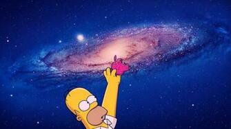 Homer Simpson Apple Wallpaper