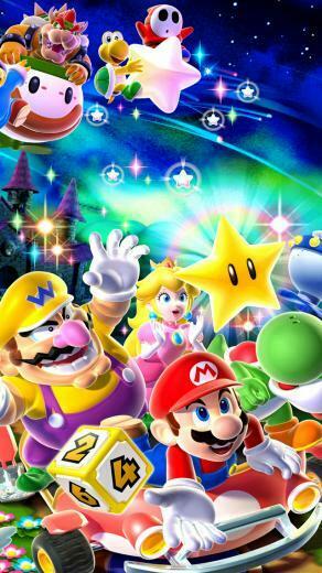 Mario And Friends iPhone Wallpaper HD