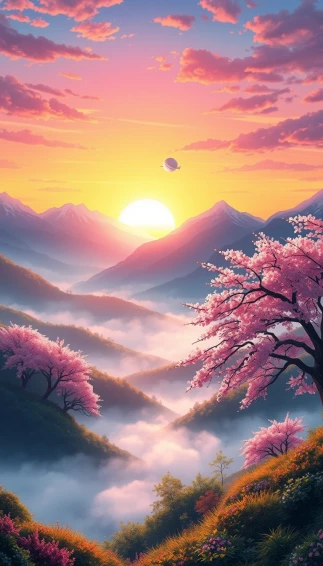 Anime Landscapes Wallpaper