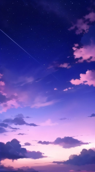 Starry Night Sky Wallpaper