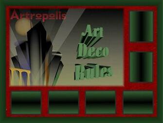 Art Deco Desktop Background Graphics Code