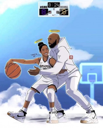 Kobe Gigi In Bryant Wallpaper
