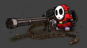 Minigun Wallpaper On