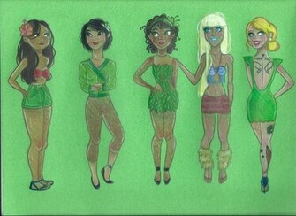 Modern Disney Princesses By Joshbeames