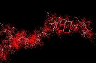Red Smoke Windows Wallpaper Background