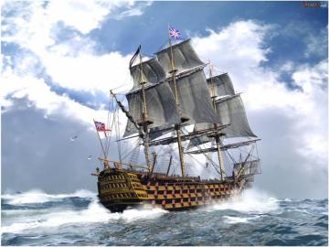 Hms Victory Wallpaper On