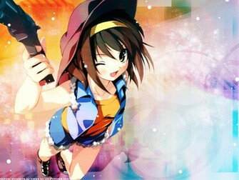 Muryou Anime Wallpaper Suzumiya Haruhi No Yuuutsu