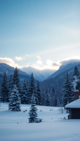 Montana Winter Wallpaper