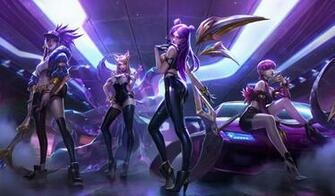K Da High Definition Splash Art Pics 4k Leagueoflegends