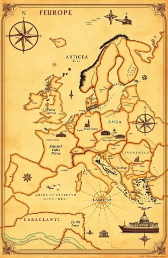 Map Of Europe Wallpaper