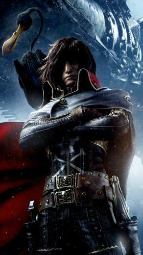 Anime Space Pirate Captain Harlock Wallpaper Id