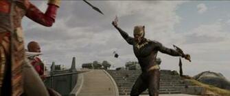 Black Panther First Look At Erik Killmonger S Own