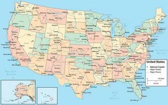 Map Of Usa Large Image