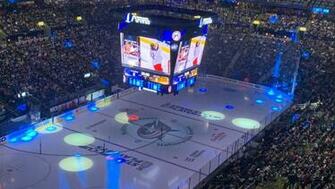 More Than Fans Turn Up For Blue Jackets Game Watch Party