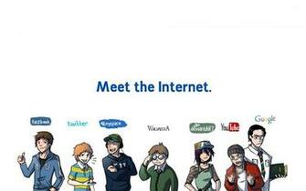 The Internet Personified Wallpaper Computer
