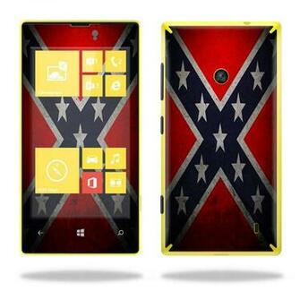 Decal Sticker For Nokia Lumia Cell Phone Skins Rebel Flag