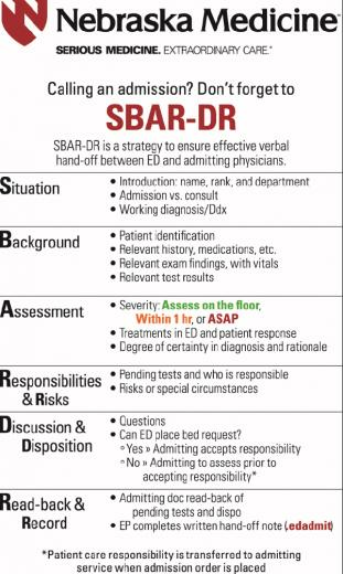 Situation Background Assessment Responsibilities Risks