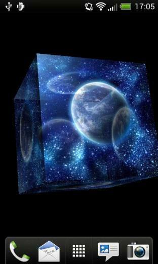 Galaxy 3d Live Wallpaper For Android