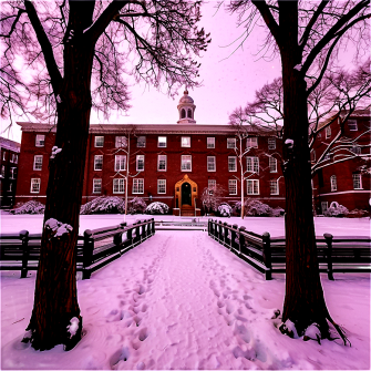 Brown University Campus Snowfall Png Bdj Wallpaper